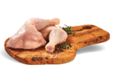 Kuracie stehenné štvrte chladené Voľné 1 kg