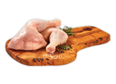 Kuracie štvrte stehenné chladené 1 kg